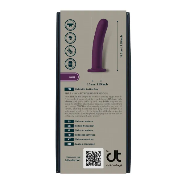 Dildo Dream Toys Bold Purple Ø 3,5 cm 18,5 cm