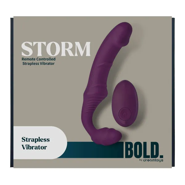 Двойной стимулирующий вибратор Dream Toys Bold Фиолетовый