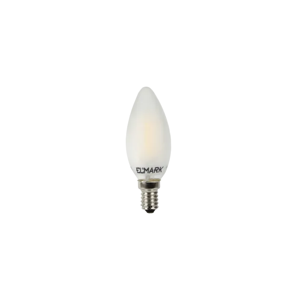 LED žvakė C35 su siūlu 4,5 W E14 230 V 2700 K, reguliuojamo ryškumo