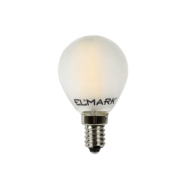 LED GLOBE G45 FILAMENTINĖ LEMPUTĖ 4,5 W E14 230 V 2700 K, reguliuojamo ryškumo