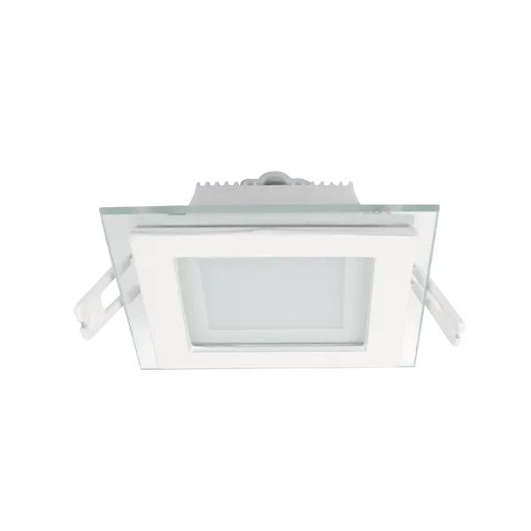 LED GLASS PANEL SQUARE 6W 2700K