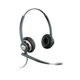 Kuulokkeet mikrofonilla Poly HW720 Musta