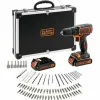 Electric screwdriver Black & Decker CDC18BAFC-QW