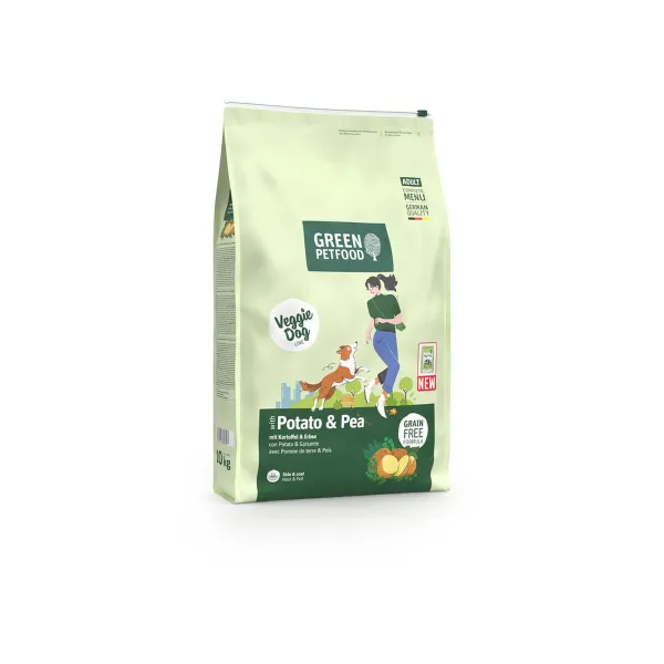 Fodder Green Petfood Veggie Dog Adult Potatoes Peas 10 kg
