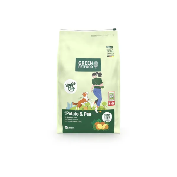 Fodder Green Petfood Veggie Dog Adult Potatoes Peas 10 kg