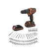 Driver Drill Black & Decker 18 V 18V