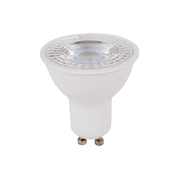 LED COB lemputė 7W GU10 230V 38° 6400K