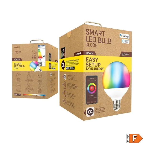 Išmani Lemputė Muvit iO 10 W E27 2700 K 6500 K 950 Lm Wi-Fi LED