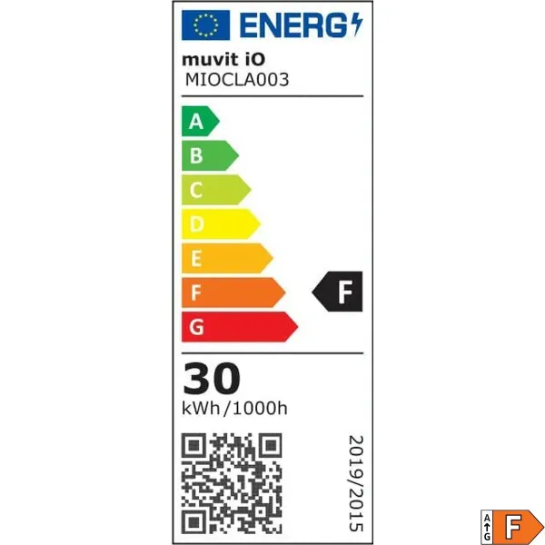 Įmontuotas prožektorius Muvit iO Balta 30 W 3000 lm 330 mm Wi-Fi