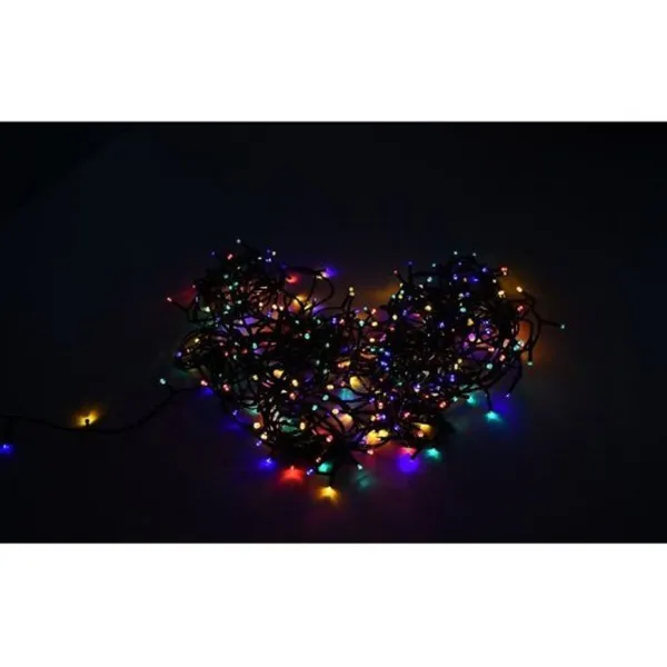 Wreath of LED Lights Muvit iO 6 m Black G