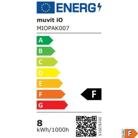 Išmani Lemputė Muvit iO 9 W E27 800 lm Wi-Fi LED 2700 K 6500 K