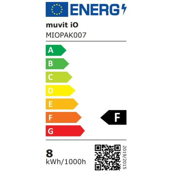 Išmani Lemputė Muvit iO 9 W E27 800 lm Wi-Fi LED 2700 K 6500 K