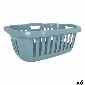 Pyykkikori Tontarelli Hipster Sininen 50 L 66 x 44 x 25 cm (6 osaa)