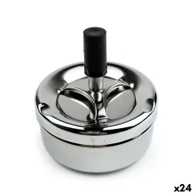 Peleninė Confortime Sidabras Plienas 9 x 5 cm (24 vnt.)