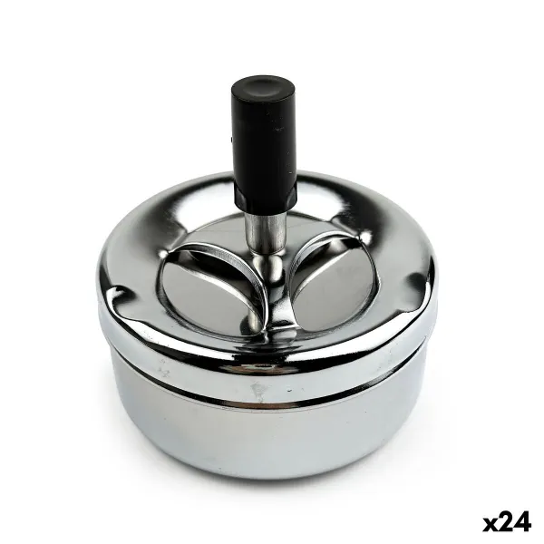 Peleninė Confortime Sidabras Plienas 9 x 5 cm (24 vnt.)