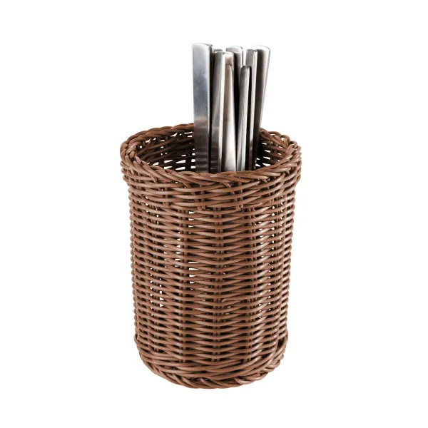 Stalo krepšys My Bar RATTAN polipropileno 12 x 12 x 16 cm (12 vnt.)