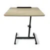 Side table MobleKit Brown Black 60 x 40 x 59 cm Wood Metal (3 Units)