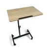 Side table MobleKit Brown Black 60 x 40 x 59 cm Wood Metal (3 Units)