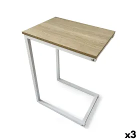 Mazs galdiņš MobleKit Balts Brūns 40 x 30 x 60 cm Koks Metāls (3 gb.)