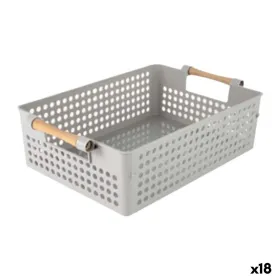 Monikäyttöinen kori Confortime Puu polypropeeni (18 osaa)