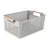 Multi-purpose basket Confortime Wood polypropylene (18 Units)