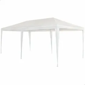 Gazebo Aktive White 300 x 600 cm Metal Plastic