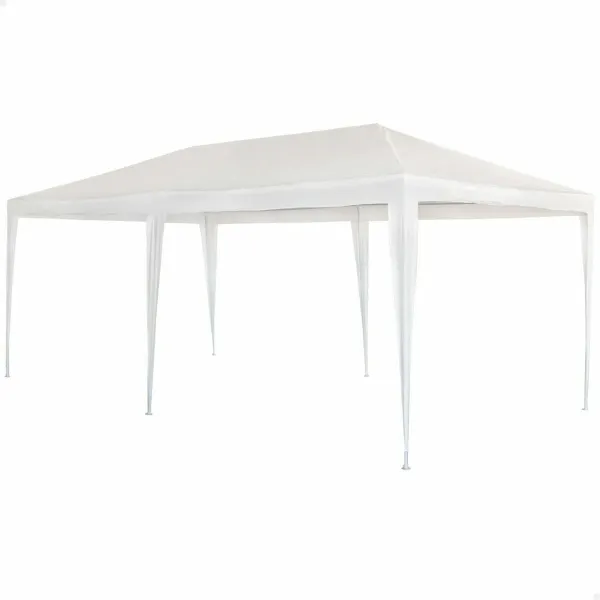 Pavėsinė Aktive Balta 300 x 600 cm Metalinis Plastmasinis