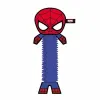 Koiran purulelu Spider-Man Punainen 11 x 30 x 9 cm