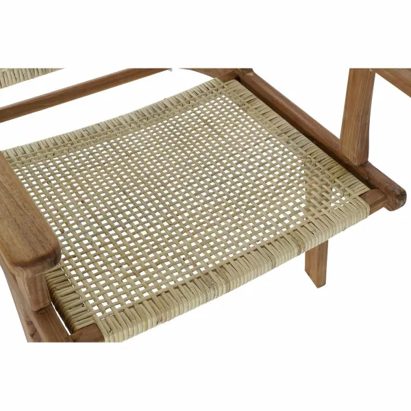 Armchair DKD Home Decor MB-182316 Natural Light brown Teak 69 x 78 x 68 cm