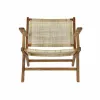 Armchair DKD Home Decor MB-182316 Natural Light brown Teak 69 x 78 x 68 cm