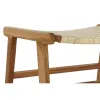 Taburetė DKD Home Decor   65 x 47 x 40 cm Natūralus Tikmedis Plastmasinis Spalvotas Šviesiai rudas