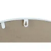 Sieninis veidrodis DKD Home Decor 80 x 2,5 x 80 cm Stiklas Balta Geležis Langas