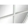 Sieninis veidrodis DKD Home Decor 80 x 2,5 x 80 cm Stiklas Balta Geležis Langas