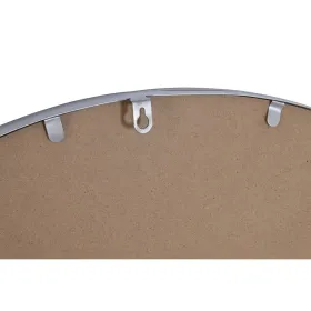 Sienas spogulis DKD Home Decor Sudrabains Stikls Dzelzs Moderns 80 x 1,8 x 80 cm