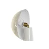 Desk lamp DKD Home Decor White Metal Iron 50 W 220 V 31 x 31 x 70 cm