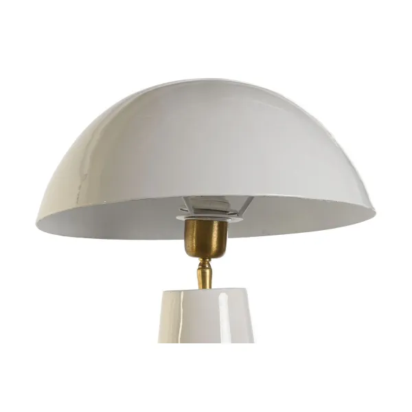 Desk lamp DKD Home Decor White Metal Iron 50 W 220 V 31 x 31 x 70 cm