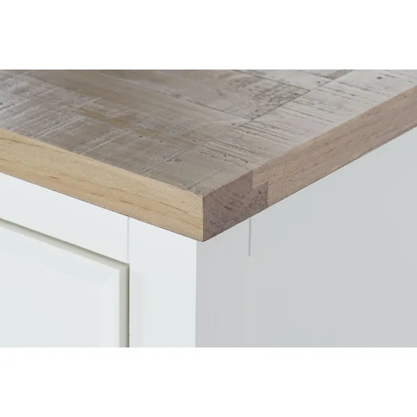 Bufete DKD Home Decor Bēšs Dabisks Paulovnijas koks 122 x 40 x 77 cm