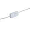 Stalinė lempa Home ESPRIT Balta Porcelianas 50 W 220 V 36 x 36 x 65 cm