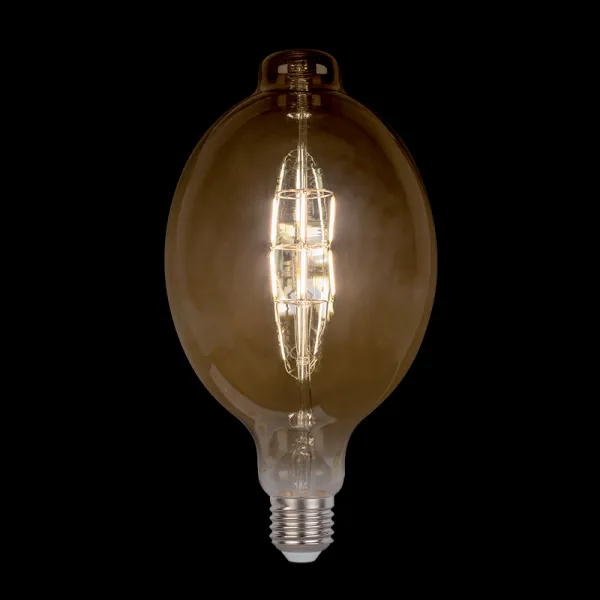 LED-VINTAGE-LAMPPU HIMMENNETTÄVÄ 5W E27 D180 2800-3200K KULTAINEN LASI