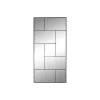Wall mirror Home ESPRIT Black 90 x 2 x 180 cm