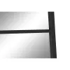 Wall mirror Home ESPRIT Black 90 x 2 x 180 cm