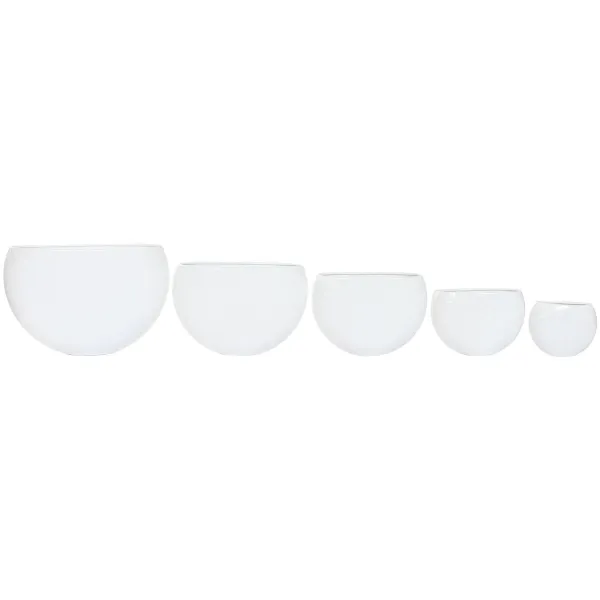 Kabantis šviestuvas Home ESPRIT Balta Aliuminis 54 x 24 x 36 cm 54 x 25 x 36 cm (5 vnt.)