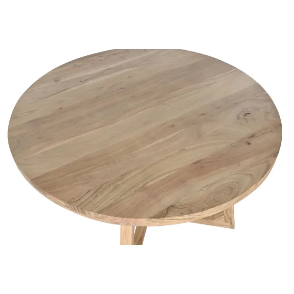 Valgomojo stalas Home ESPRIT Akacija 115 x 115 x 76 cm