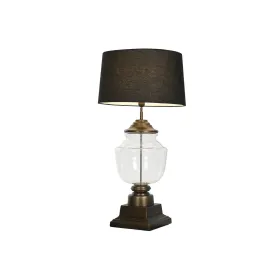 Stalinė lempa Home ESPRIT Juoda Bronzinis 50 W 220 V