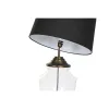 Stalinė lempa Home ESPRIT Juoda Bronzinis 50 W 220 V