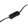 Stalinė lempa Home ESPRIT Juoda Bronzinis 50 W 220 V
