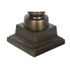 Stalinė lempa Home ESPRIT Juoda Bronzinis 50 W 220 V