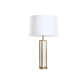Stalinė lempa Home ESPRIT Balta Rusvai gelsva Auksinis 50 W 220 V