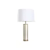 Desk lamp Home ESPRIT White Beige Golden 50 W 220 V