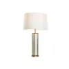 Desk lamp Home ESPRIT White Beige Golden 50 W 220 V